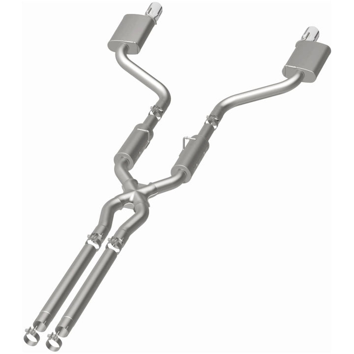 MagnaFlow Stainless Cat-Back Performance Exhaust for 11-12 Dodge Charger SRT-8 Hemi - OneFastShop