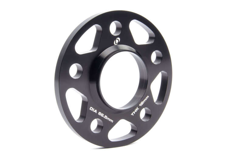 Dinan Wheel Spacers - 12mm - 5x112 - 66.5mm CB - BMW - Black - Pair, image 3
