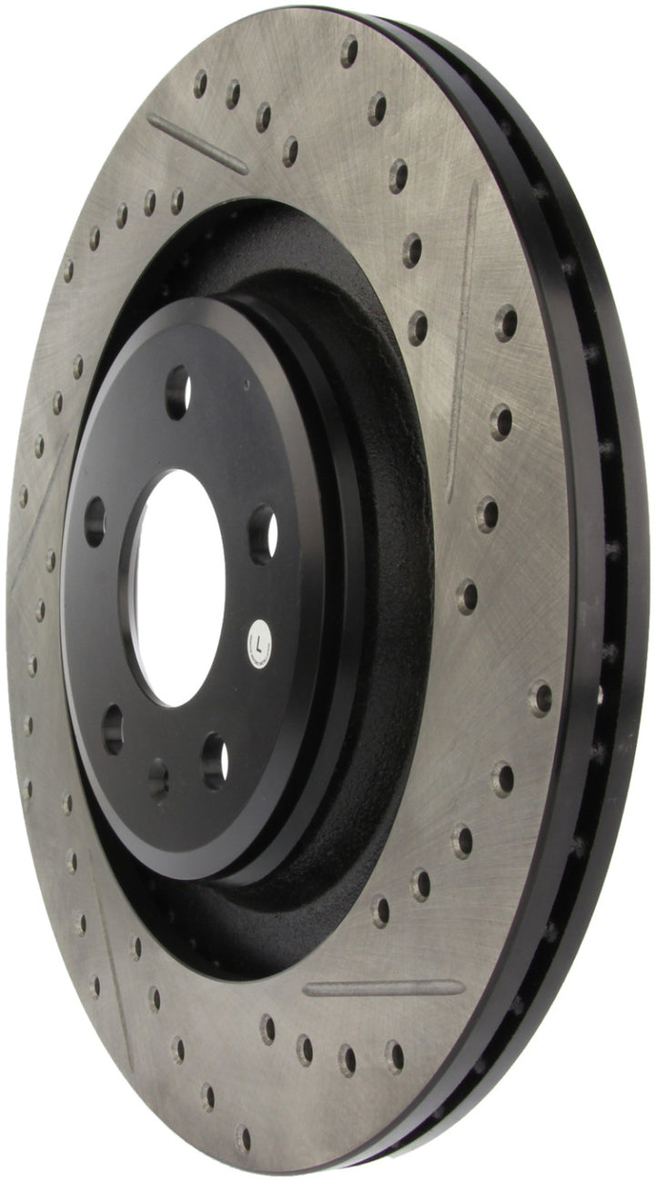 StopTech Slotted and Drilled Sport Brake Rotor - OneFastShop