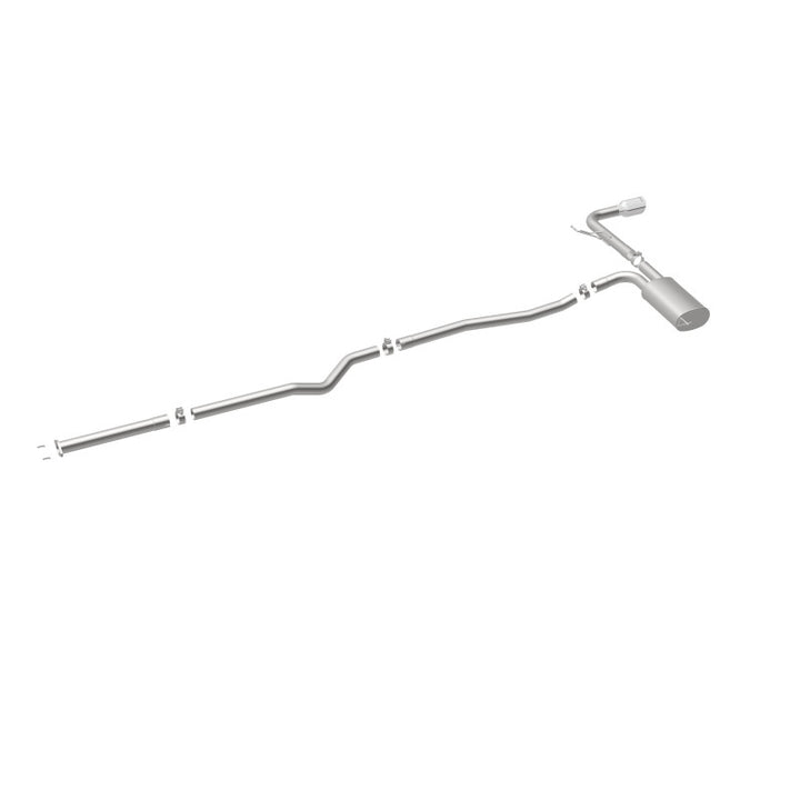 MagnaFlow Street Cat-Back Exhaust for 2015 Ford Fusion 2.5L Polished 4 in. Tip