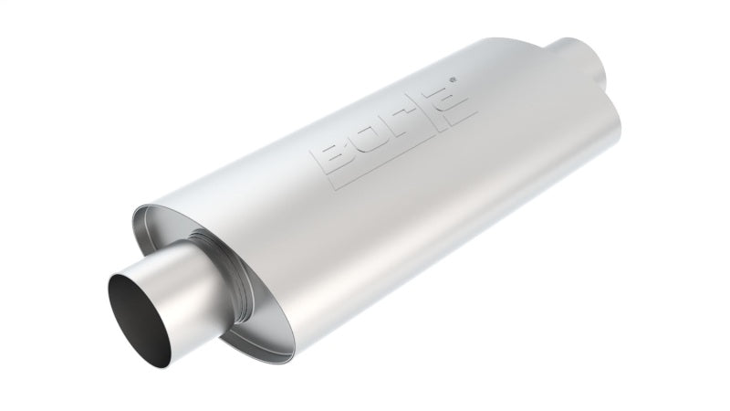 Borla XR-1 Racing Sportsman 3 Inch Outlet 3 Inch Inlet Oval Muffler for High Flow Performance - OneFastShop