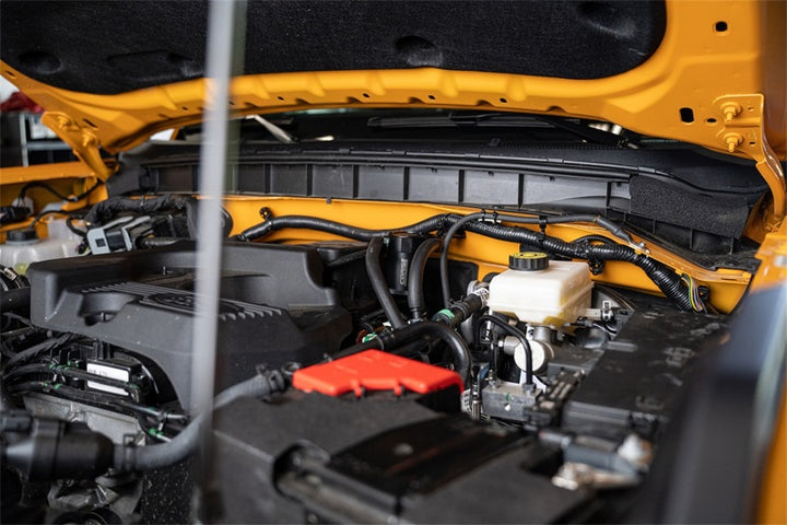 CORSA Performance Aluminum Oil Catch Can for 2021-2024 Ford Bronco 2.3L