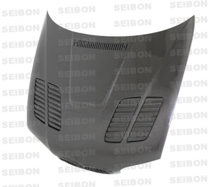Seibon GTR Style Carbon Fiber Hood for 01-05 BMW E46 M3 - OneFastShop