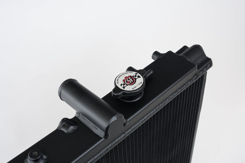 CSF High-Performance All-Aluminum Radiator Black Finish for 93-98 Toyota MK4 Supra Base and Twin Turbo Models