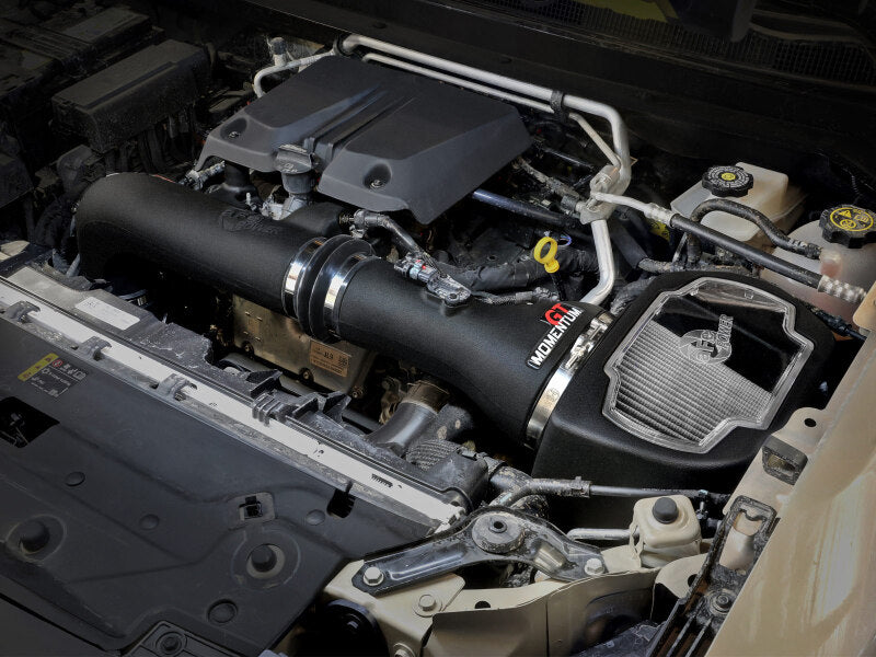 aFe Momentum GT Cold Air Intake System with Pro DRY S Filter for GMC Canyon L4 2.7L (t) 23-24