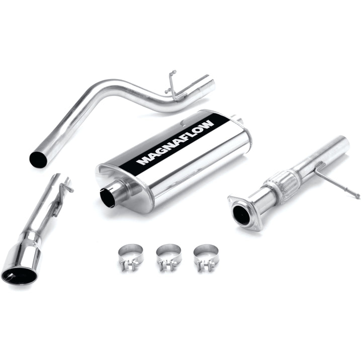 MagnaFlow Street Series Cat-Back Exhaust System for 07 GM Tahoe / Yukon 5.3L V8 - OneFastShop