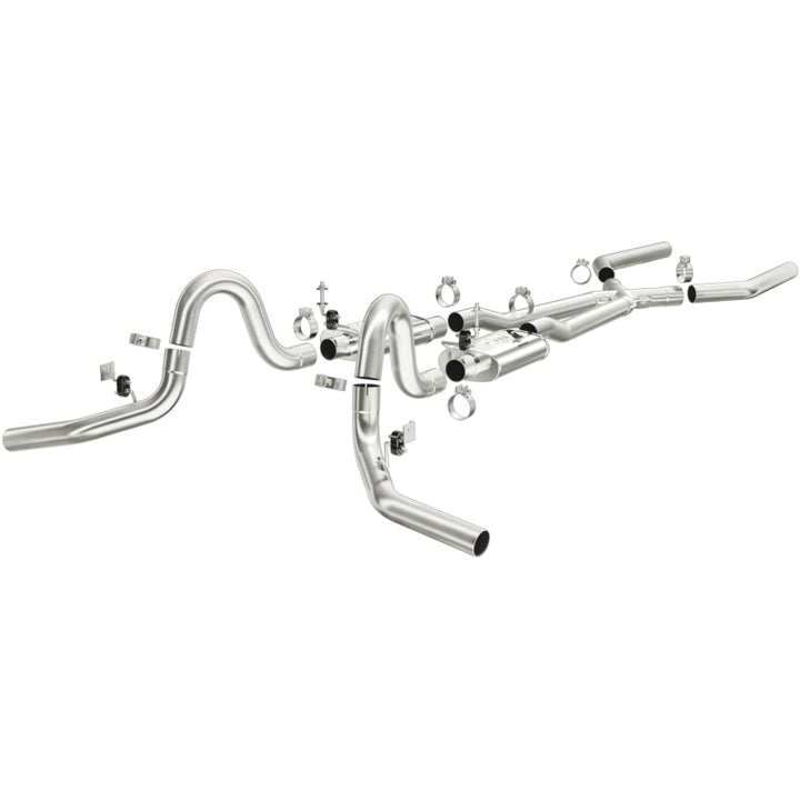 Magnaflow Street Series Exhaust System - GM A-Body 3inch - 64-67 Buick Skylark, Special, Chevrolet Chevelle, El Camino, Malibu, Monte Carlo, Oldsmobile, Pontiac GTO - OneFastShop