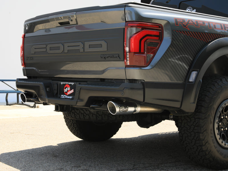 aFe Vulcan Series Cat-Back Exhaust System for Ford F-150 Raptor 2021–2024 V6-3.5L (tt) - OneFastShop