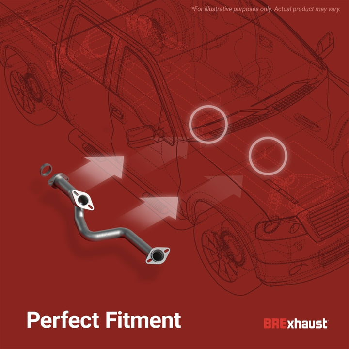 BRE Exhaust 1988–1992 Front Pipe Kit for Corolla Prizm 1.6L - OneFastShop