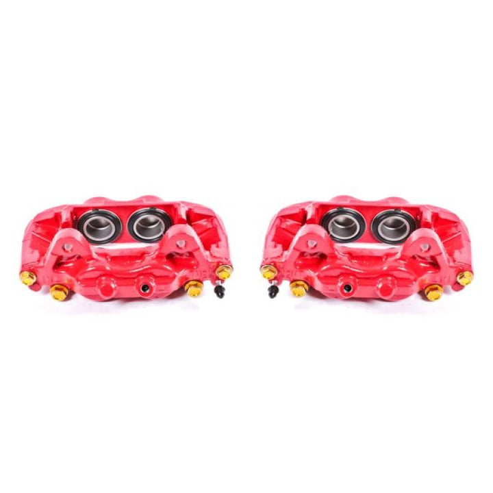 PowerStop Front Red Calipers w/o Brackets - Pair for 01-07 Toyota Sequoia, 00-06 Tundra