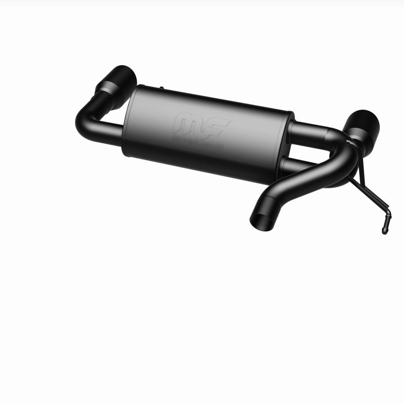 MagnaFlow Axle-Back Exhaust for 2021 Ford Bronco 2.3L I-4 - Dual Split Rear Exit, Black Tips - OneFastShop
