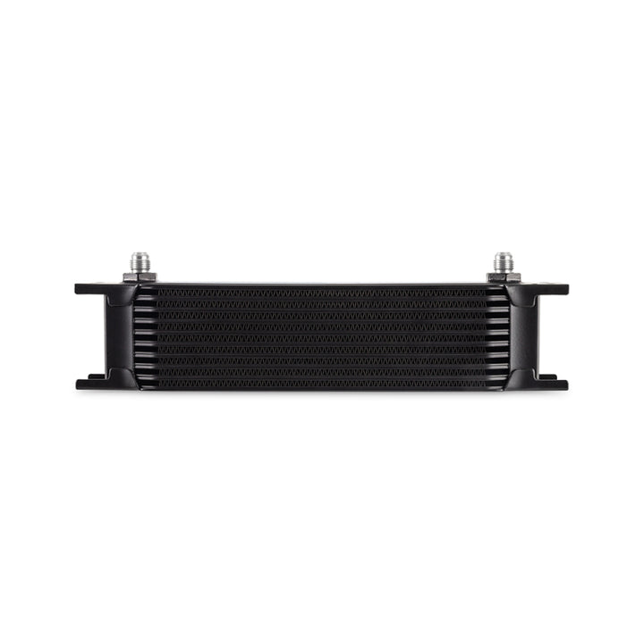 Mishimoto Universal 10-Row Black Oil Cooler - 6AN - OneFastShop