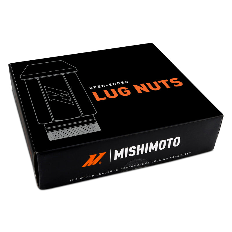 Mishimoto Steel Locking Lug Nuts M14x1.5 (24 Pack) Black