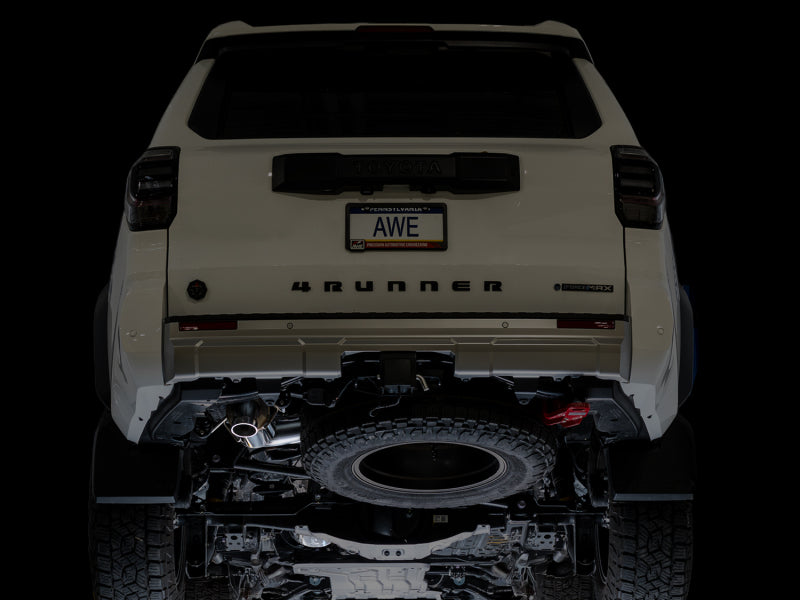 AWE Tuning 2024+ Land Cruiser 2025+ 4Runner 0FG Cat-Back Exhaust W/ BashGuard