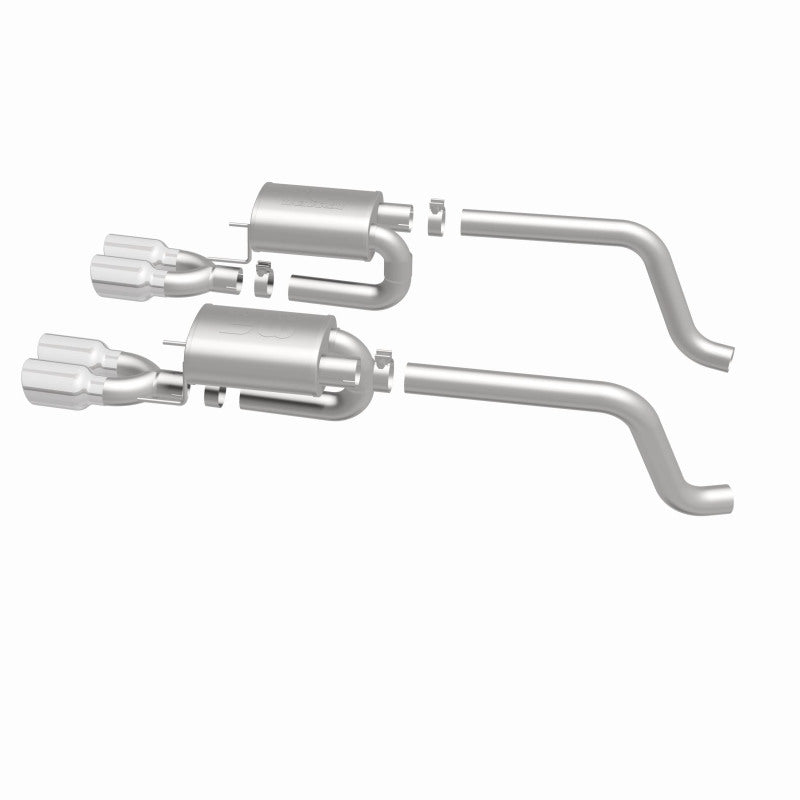 Magnaflow Axle-Back Exhaust System for 2005-2008 C6 Corvette - OneFastShop