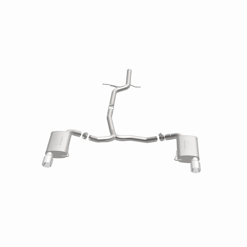 Magnaflow Cat-Back Performance Exhaust for 2015 Audi Allroad 2.0L Dual Split Rear Exit 2.5in 4in Tip - OneFastShop