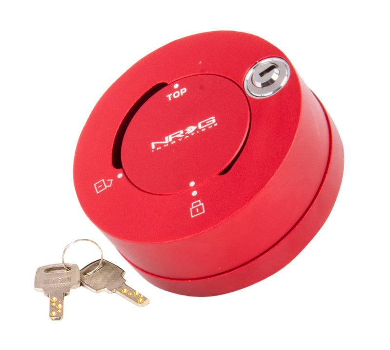 NRG Quick Lock Steering Wheel Adapter - Red
