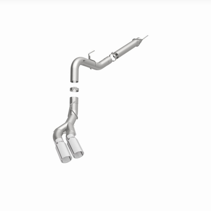 Magnaflow CatBack Exhaust 2018-2020 Ford F-150 V6-3.0L Dual Exit Polished Stainless - MF Series - OneFastShop