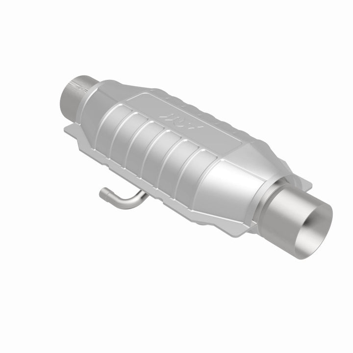 Magnaflow Conv Univ 2.5in ID Inlet/Outlet Center/Center Oval Rear for 1987 Chevrolet Corvette Base and Various Chrysler, Dodge, Ford Models - OneFastShop