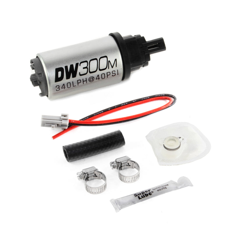 DeatschWerks 340 LPH In-Tank Fuel Pump DW300M Series for 05-10 Ford Mustang V6/V8 with Install Kit