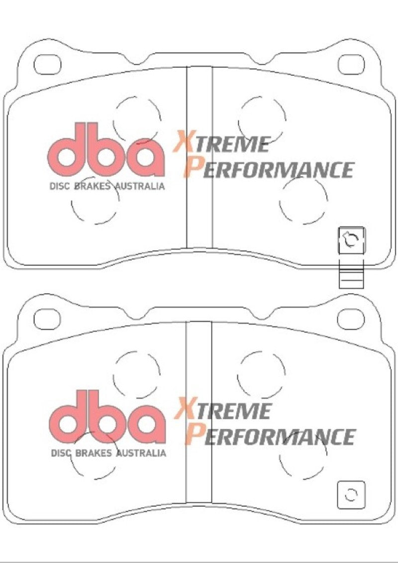 DBA Xtreme Performance Front Brake Pads for Cadillac XTS 13-15