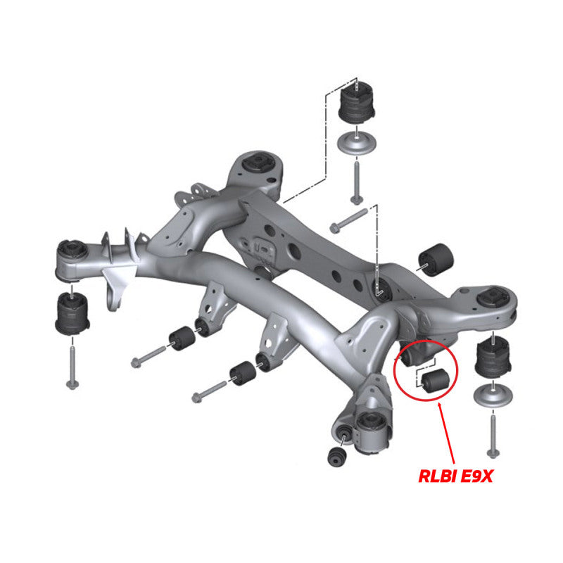 SPL Parts Rear Lower Control Arm Inner Bushing 06-13 BMW E80/E82/E82M, E90/E91/E92/E93