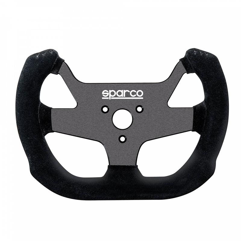 Sparco F10A Suede Black Steering Wheel Suede Black