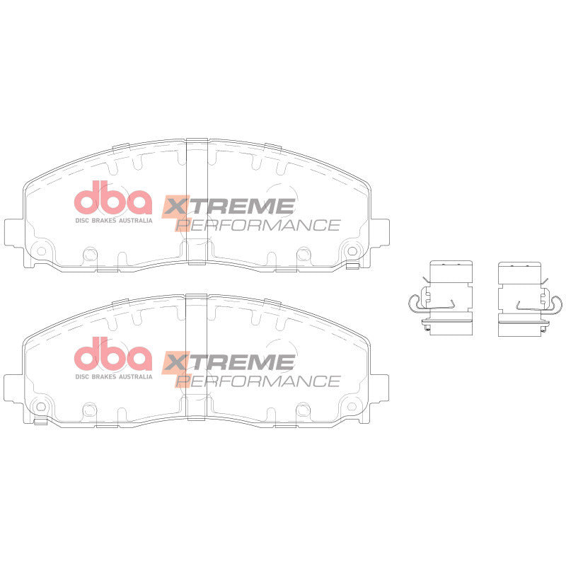 DBA 18-22 Jeep Wrangler JL Front XP Performance Brake Pads