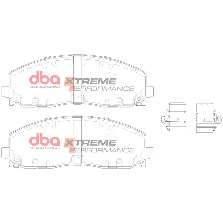 DBA 18-22 Jeep Wrangler JL Front XP Performance Brake Pads