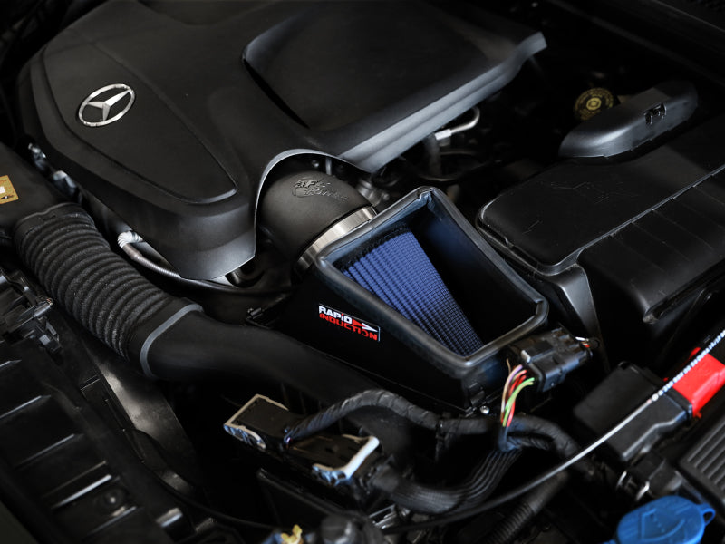 aFe Rapid Induction Pro 5R Cold Air Intake System for 14-19 Mercedes-Benz CLA250 L4-2.0L