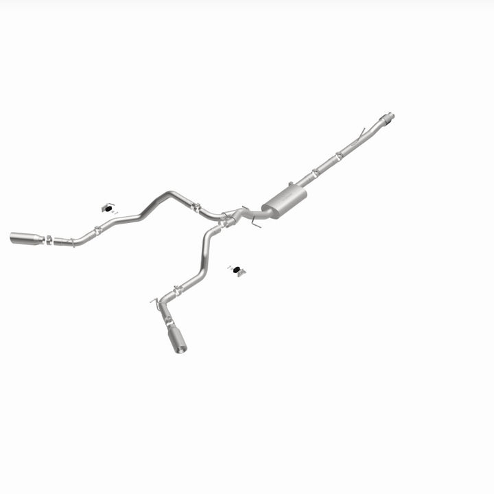 Magnaflow Cat-Back Performance Exhaust System 19473 for 2019-2024 Chevy Silverado 1500 V8 5.3L with Dual Split Exit and Polished Tips - OneFastShop