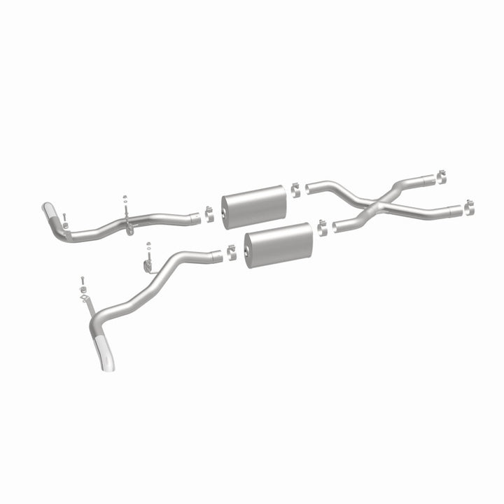 MagnaFlow Cat-Back Exhaust System for 66-67 Ford Bronco 4.7L - OneFastShop