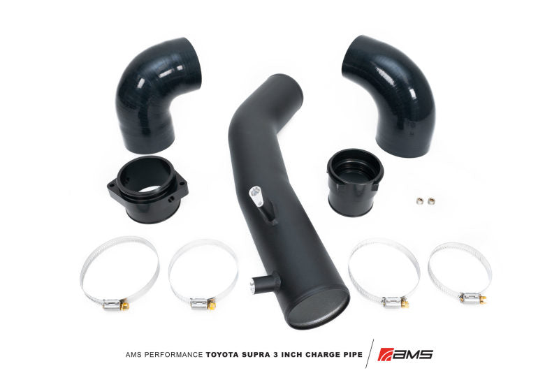 AMS Performance Aluminum 3in Charge Pipe Kit for 2020+ Toyota Supra A90
