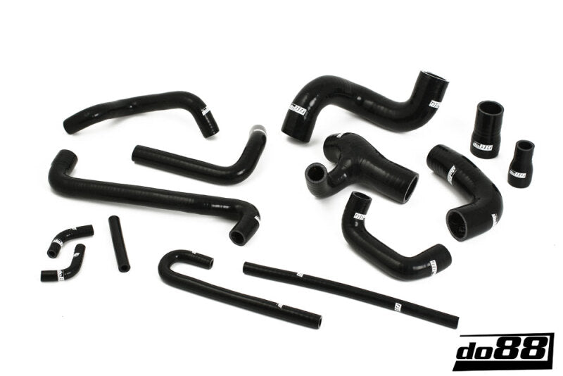 do88 Silicone Coolant Hose Kit - BMW M3 (E30) 1986-1992 - Black