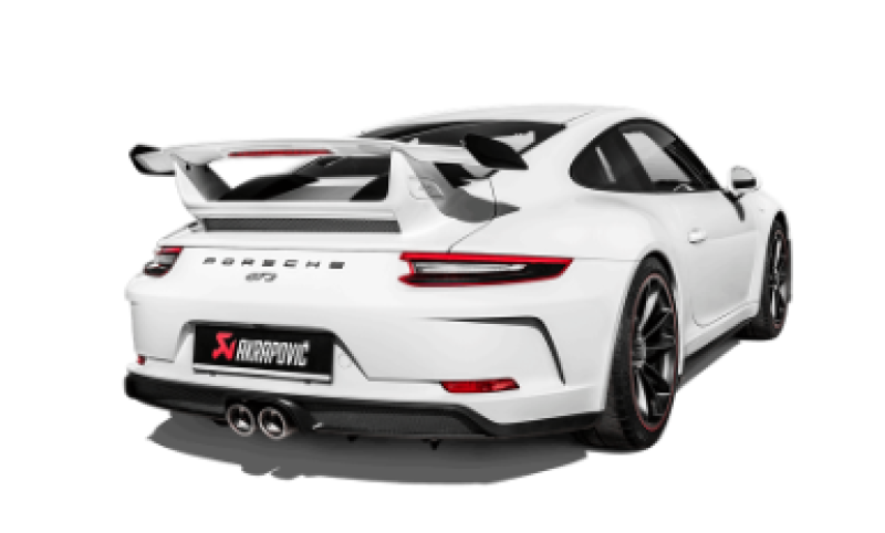 Akrapovic Slip-On Race Line Titanium Exhaust - 2018 Porsche 911 GT3 (991.2)