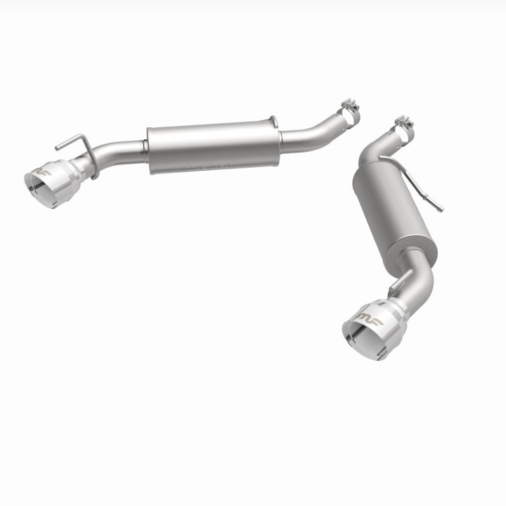 Magnaflow Competition Axle Back Exhaust System with Dual Polished Tips - 2016 Chevy Camaro 3.6L V6 - OneFastShop