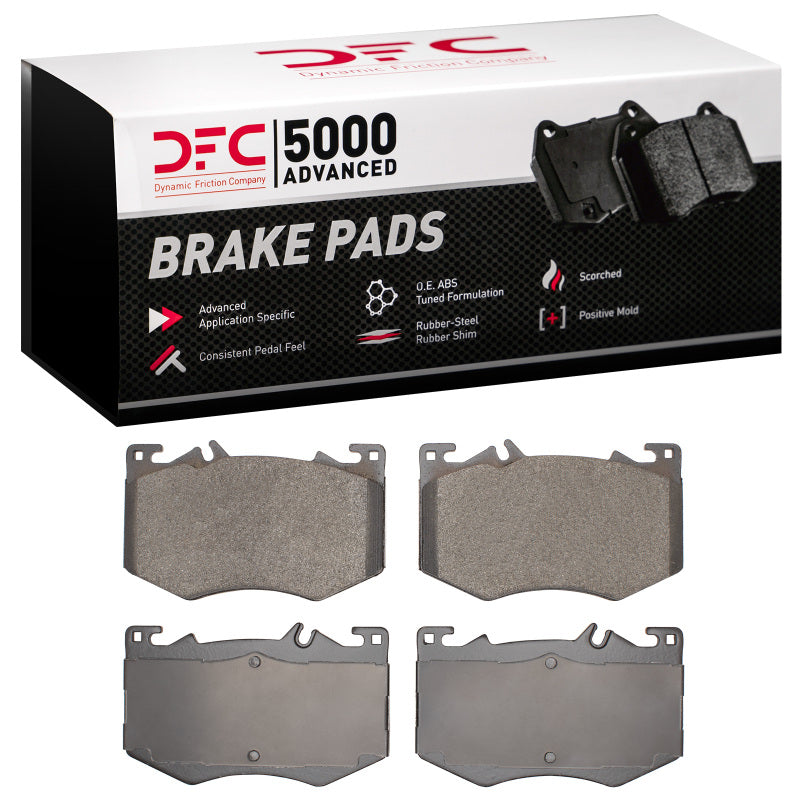 DFC 5000 Advanced Low-Metallic Brake Pads - Front, Mercedes-Benz A35/CLA35/CLA45/GLA35/GLB35 AMG (2020-2025)