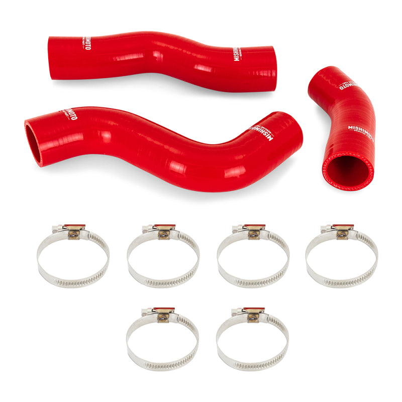 Mishimoto Silicone Radiator Hose Kit - Toyota Land Cruiser 4.5L I6 1992-1997 - Red