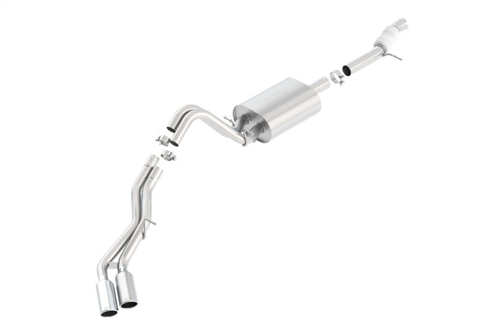 Borla Touring Cat Back Exhaust 15-16 Chevy Tahoe 5.3L V8 2.75in 2.25in Dual Same Side Exit 4in Tips