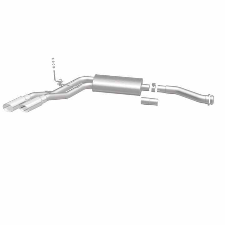 Magnaflow CatBack Performance Exhaust for 11-13 Ford F-150 Dual Same Side Before P/S Rear Tire - OneFastShop