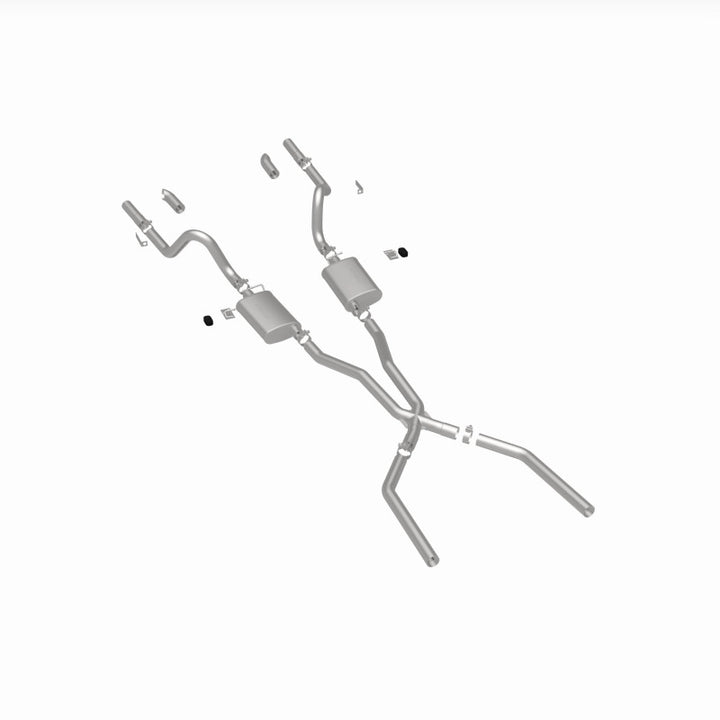 MagnaFlow Exhaust System for 67-70 Mustang 2.50inch w/Tru-X - OneFastShop