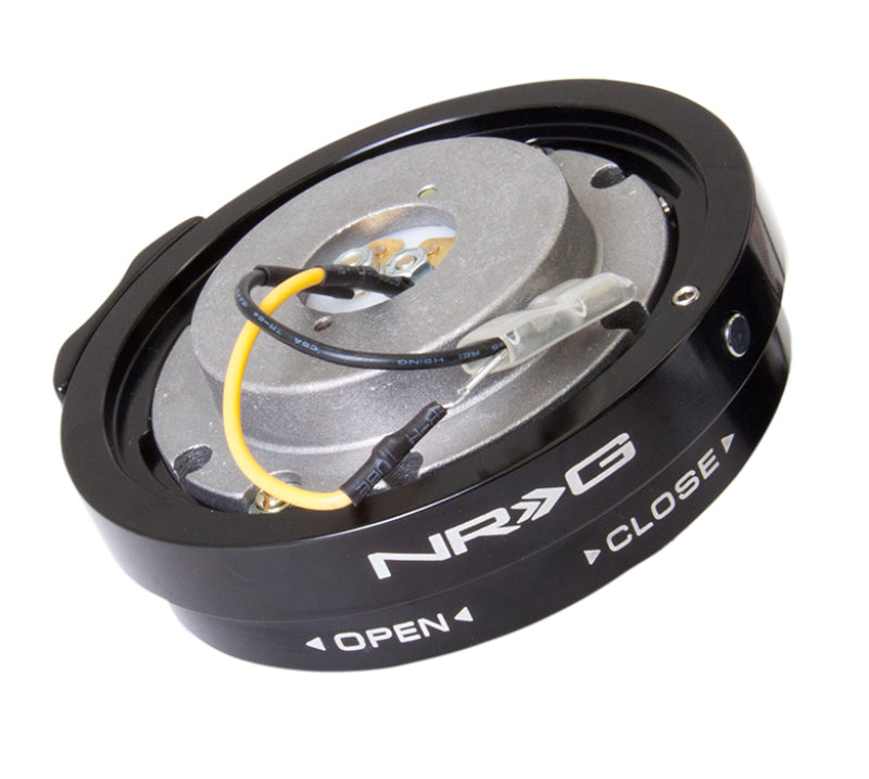 NRG Thin Quick Release Steering Wheel Adapter - Black