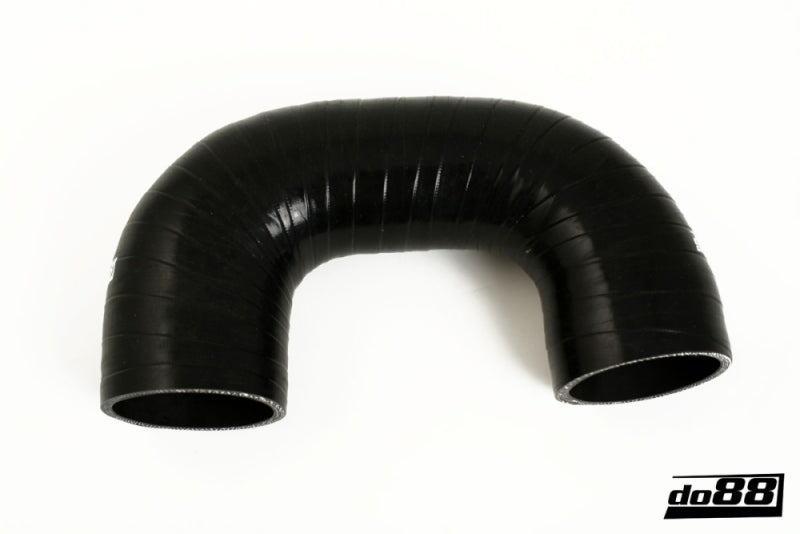 do88 Silicone Intercooler Outlet Hose - Saab 9-3 TTiD 2008-2011 - Black