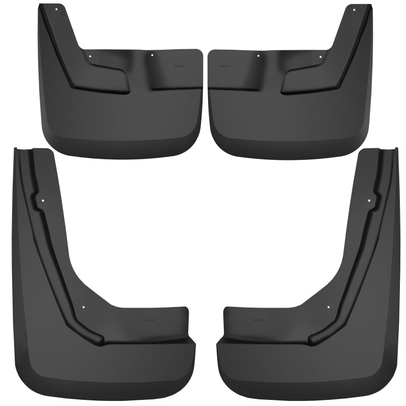 Husky Liners 2021–2023 Mud Guards Front/Rear for Suburban, Tahoe, Yukon XL without Power Running Boards – BLK - OneFastShop