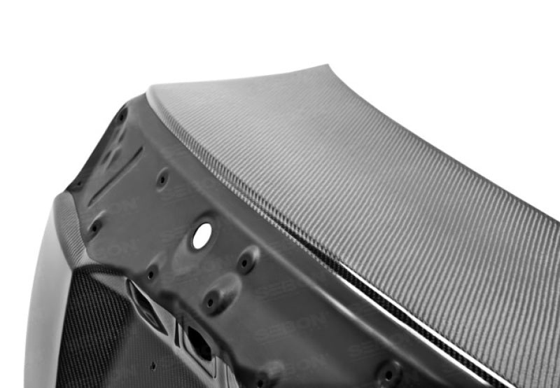 Seibon Carbon Fiber Trunk Lid for 12-13 Honda Civic 2dr OEM Style - OneFastShop