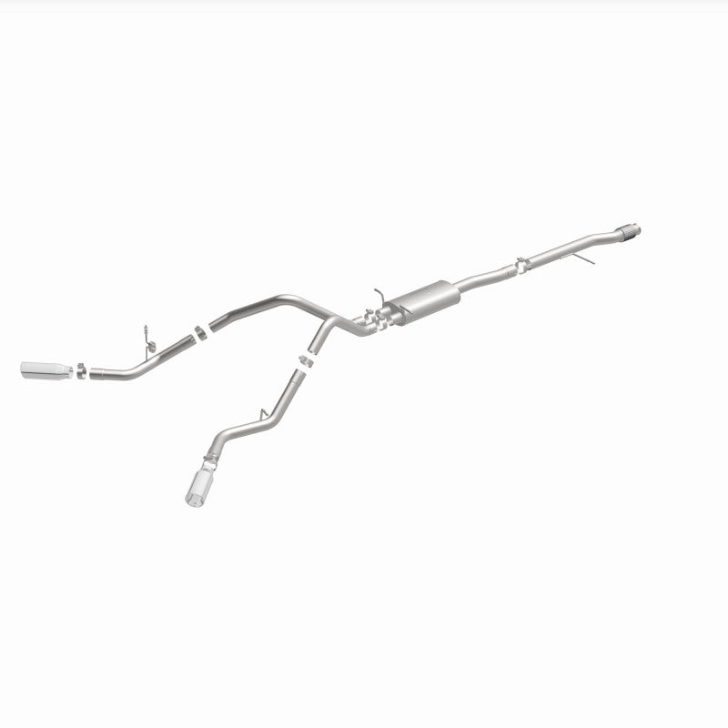 Magnaflow Cat Back Performance Exhaust for 14-19 Chev Silverado V8 5.3L Dual Split Rear Exit Stainless Steel - OneFastShop