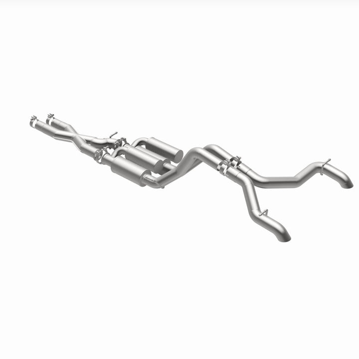 Magnaflow Cat-Back Exhaust 2021-2024 Jeep Wrangler 6.4L Rock Crawler Series Dual Exit Stainless - OneFastShop