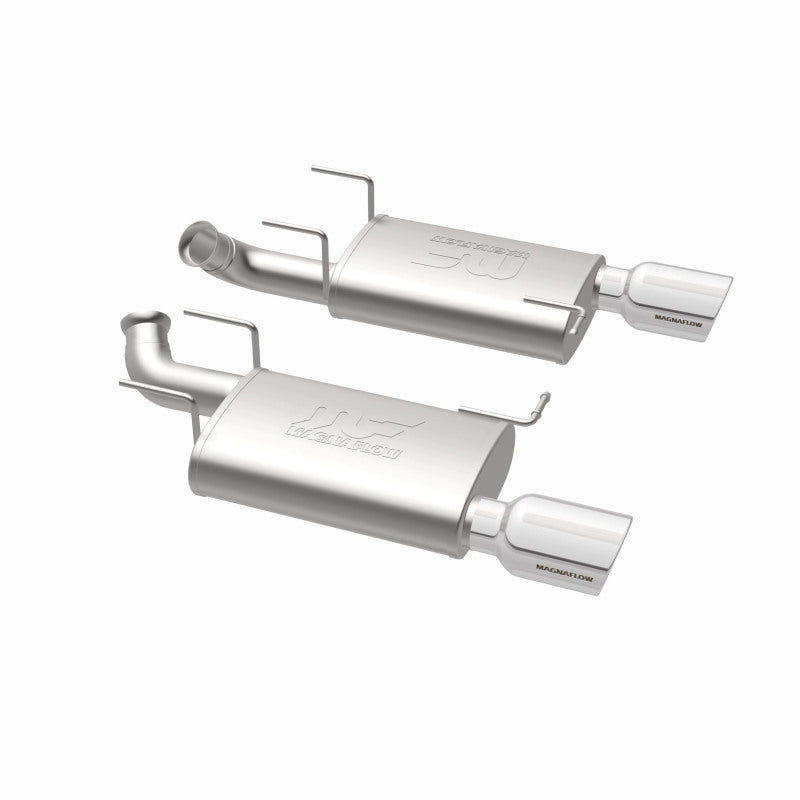 Magnaflow Street Series Axle-Back Exhaust System for 2011 Ford Mustang 3.7L - OneFastShop