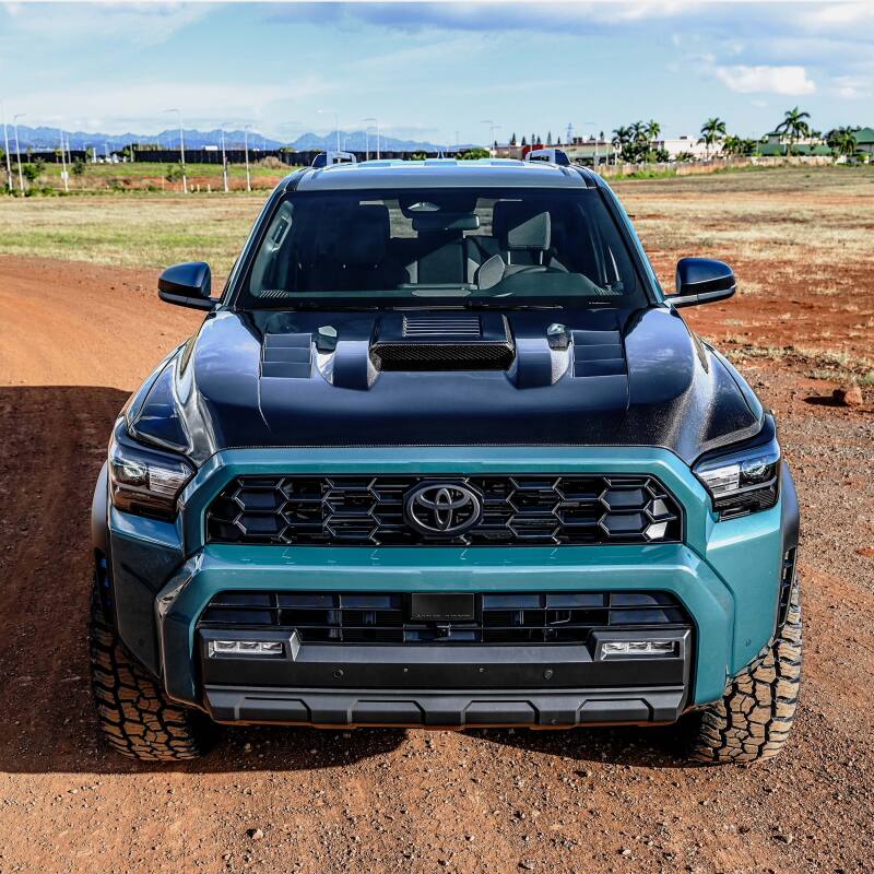 Seibon TS-Style Carbon Fiber Hood for 2024 Toyota Tacoma