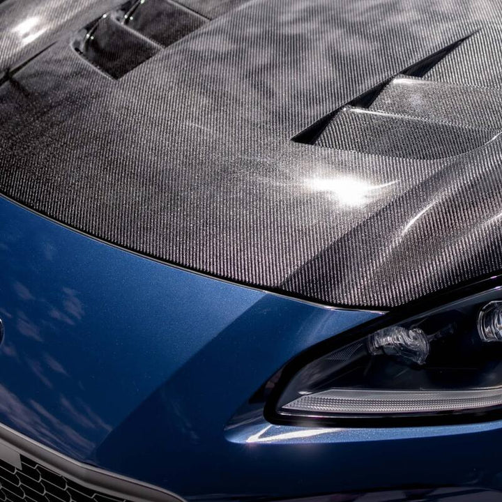 Seibon TS-Style Carbon Fiber Hood for 2022 Toyota GR86/Subaru BRZ